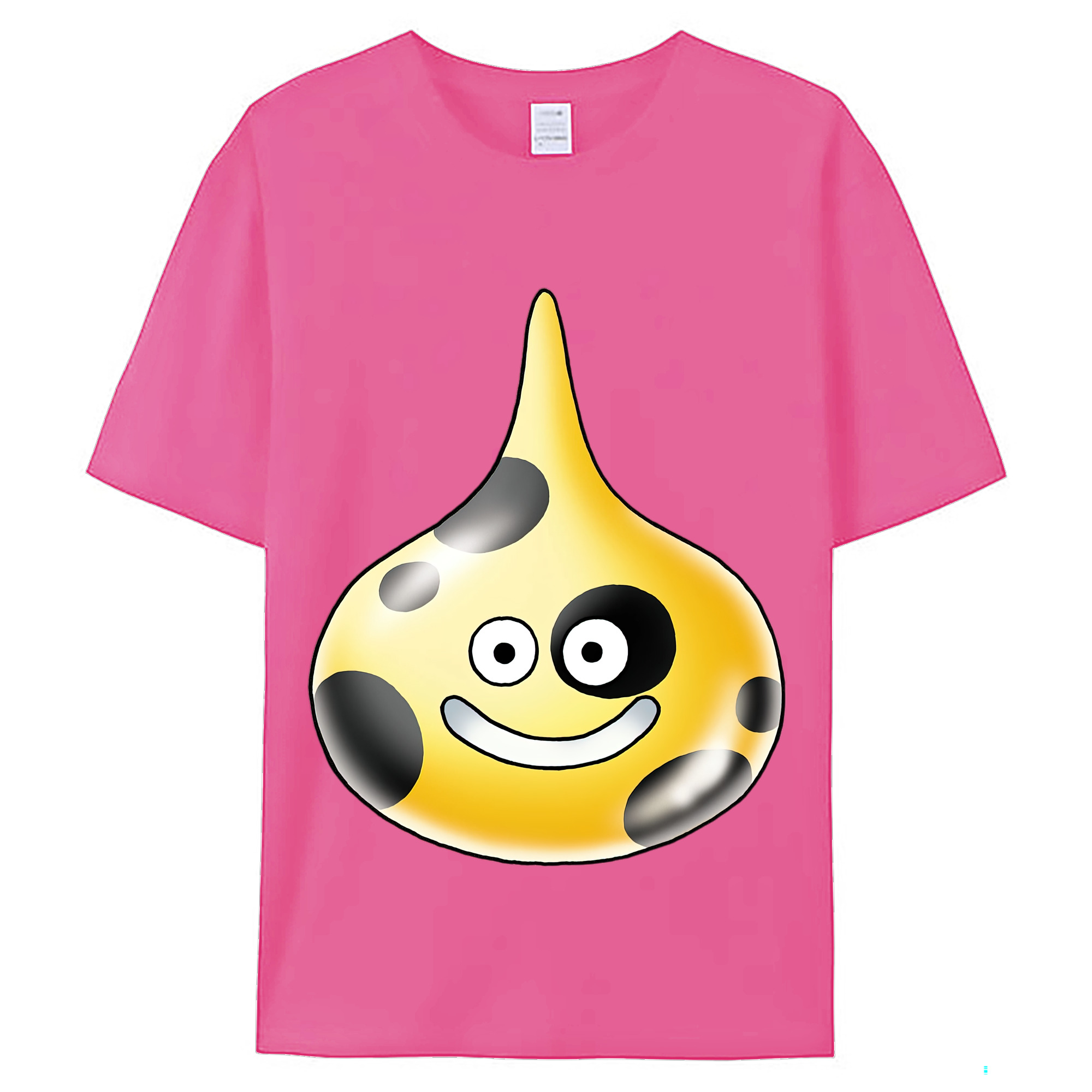 （画像用） ドラゴンクエスト Doragon Kuesuto Dragon Quest レディースカジュアルプリントTシャツ（綿100％）